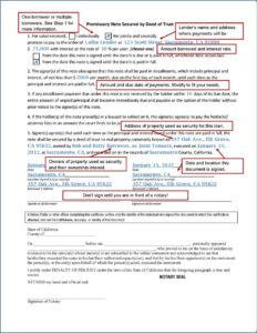 Deed Of Trust And Promissory Note - Sacramento County Public Law Library