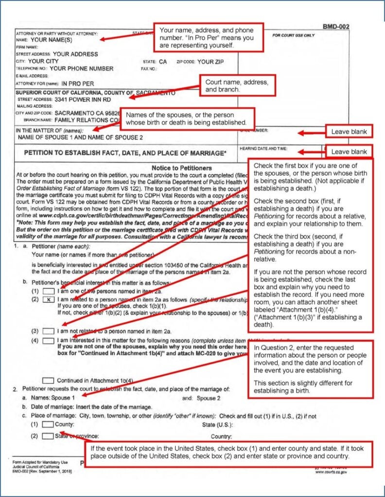 Delayed Birth Marriage And Death Certificates Sacramento County