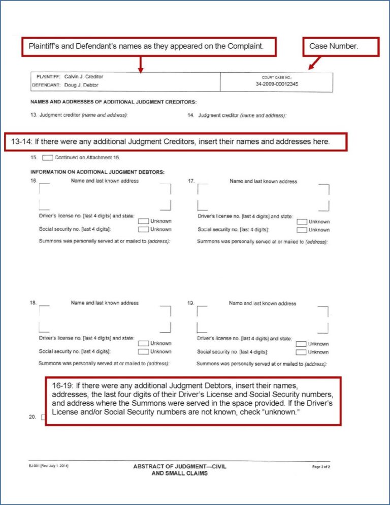 Putting a Judgment Lien on Real Estate Property Sacramento County