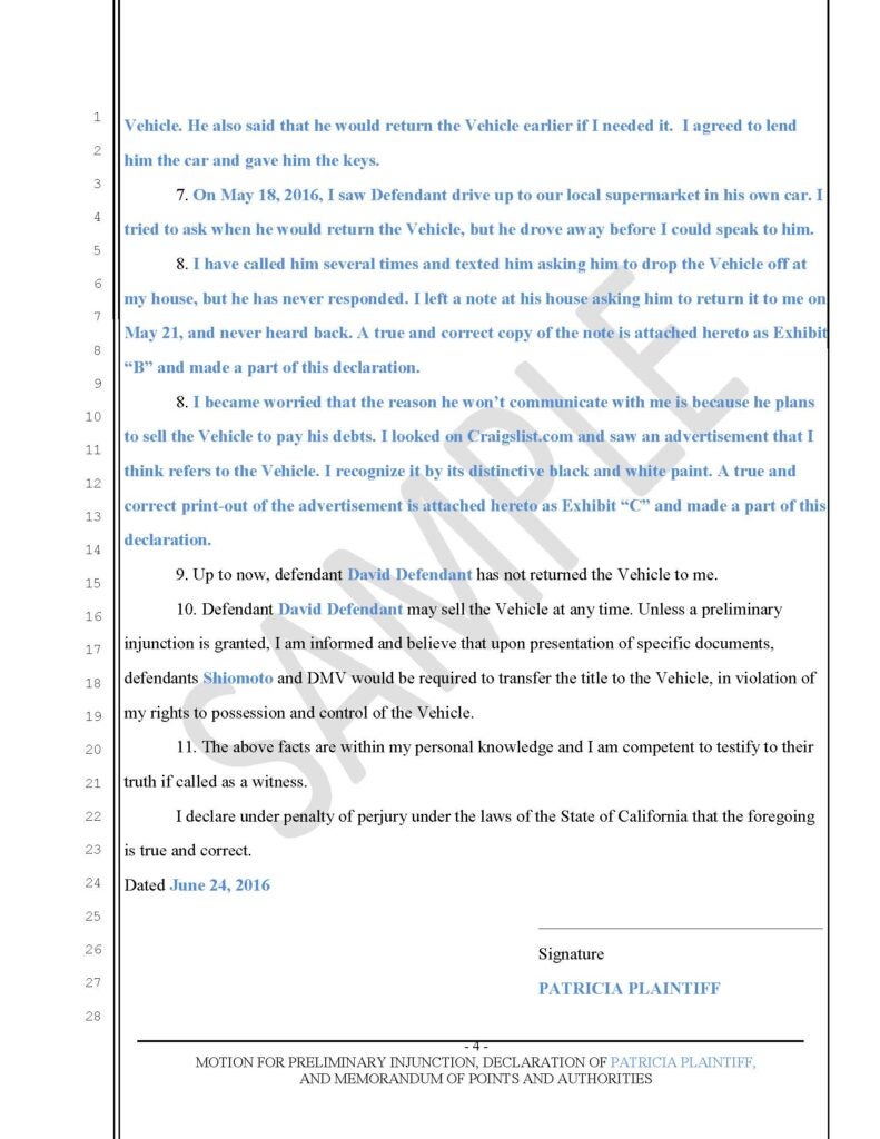 Motion for Preliminary Injunction (page 7)