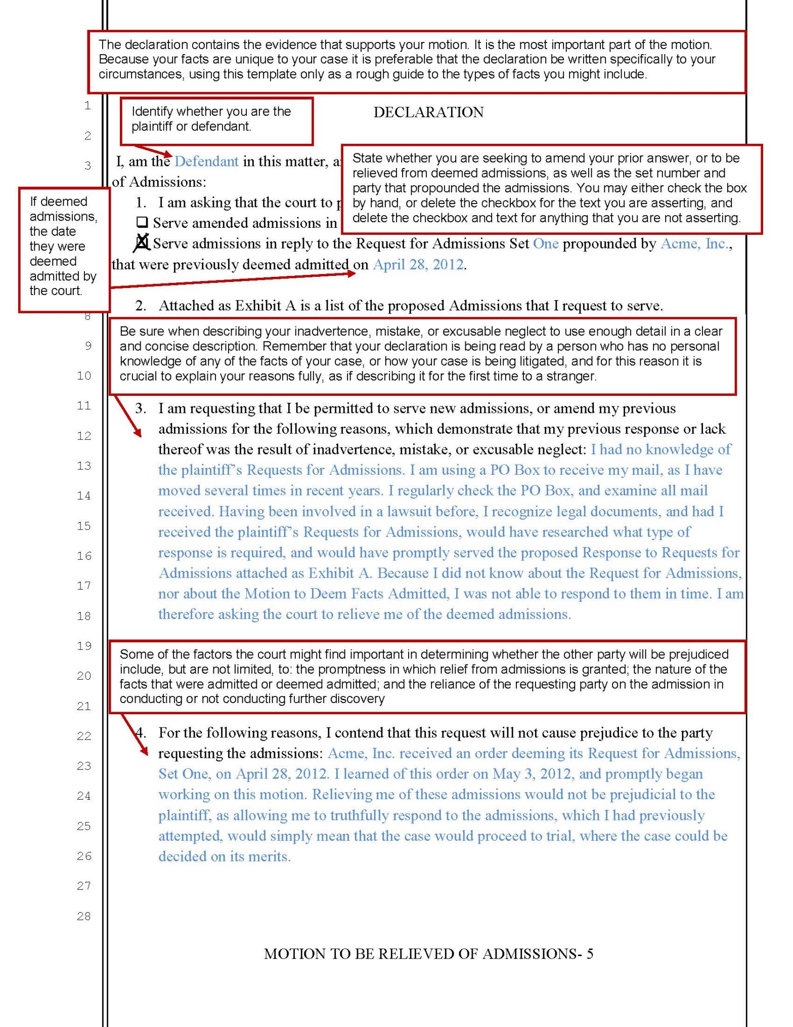 Relief from Admissions - Sacramento County Public Law Library