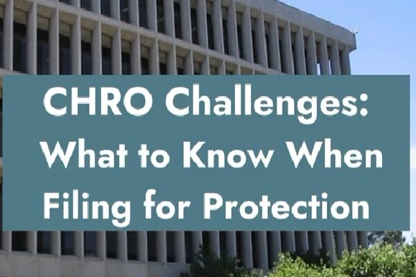 CHRO Challenges (Civil Harassment Restraining Order) featured image